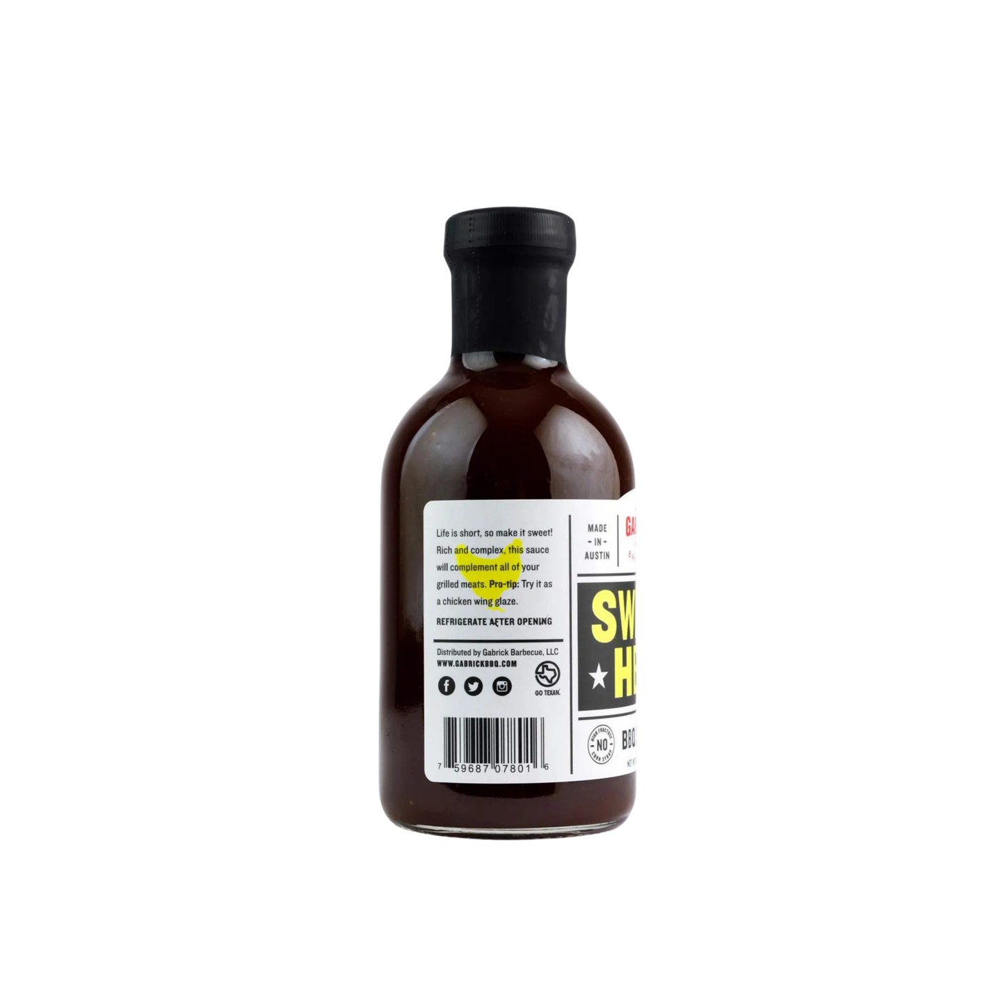 Bbq Sauce Sweet Heat 20.88 oz - Gabrick Bbq Sauce Co.