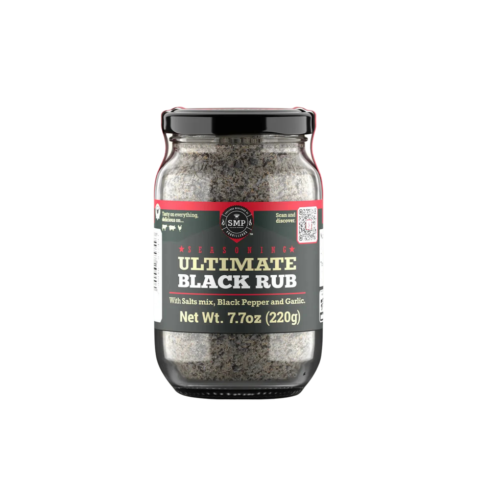 Ultimate Black Rub 7.7 oz – SMP
