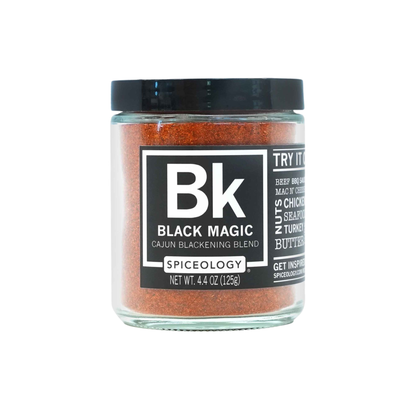 Black Magic Cajun Rub 11.95 oz – Spiceology