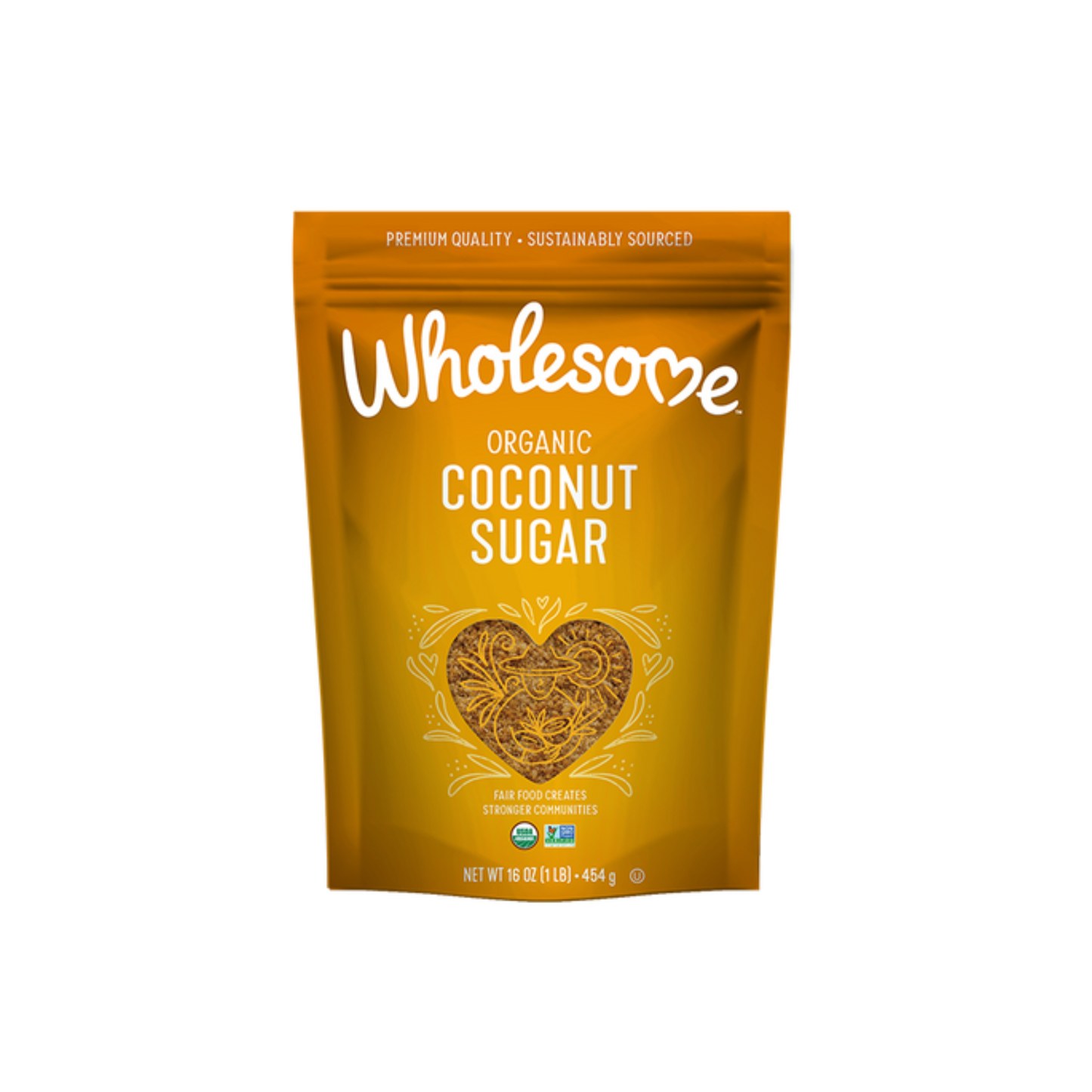 Organic Coconut Sugar 16 oz – Wholesome
