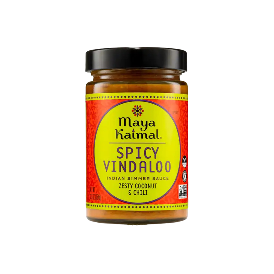 Spicy Vindaloo Indian Simmer Sauce 12.5 oz – Maya Kaimal