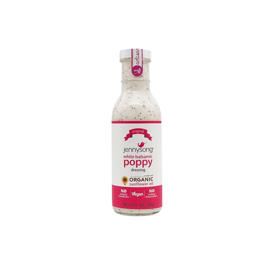 White Balsamic Poppy Dressing 12 fz – Jennysong