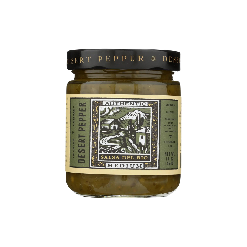 Salsa Del Rio Medium 16oz - Desert Pepper Trading Co.