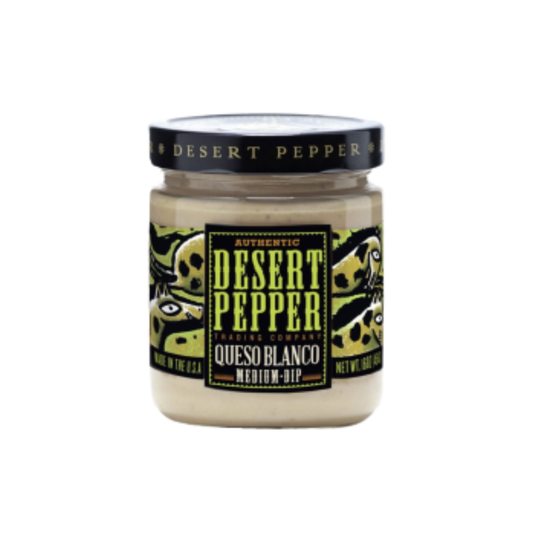 Queso Blanco Dip (Medium) 16 oz – Desert Pepper