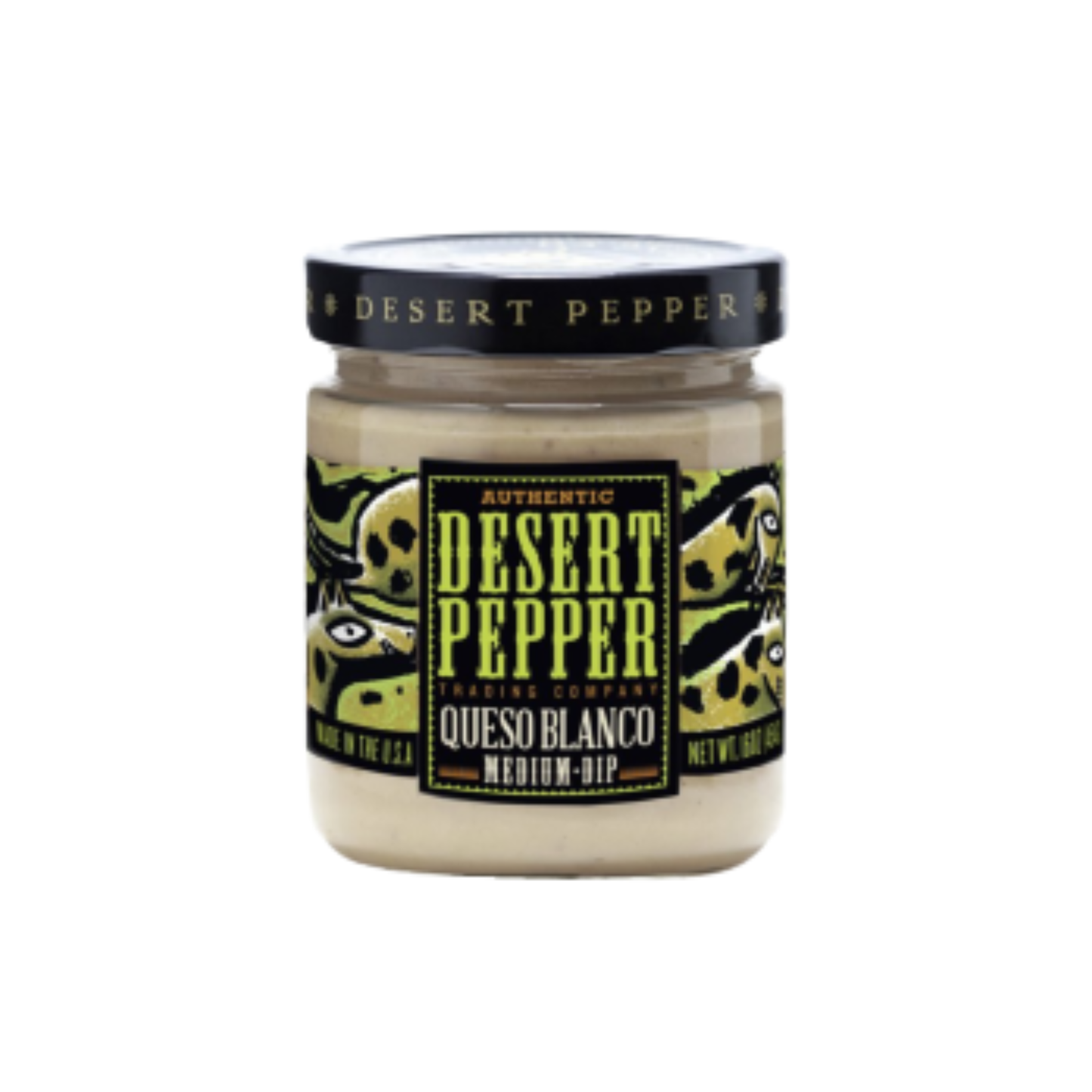 Queso Blanco Dip (Medium) 16 oz – Desert Pepper