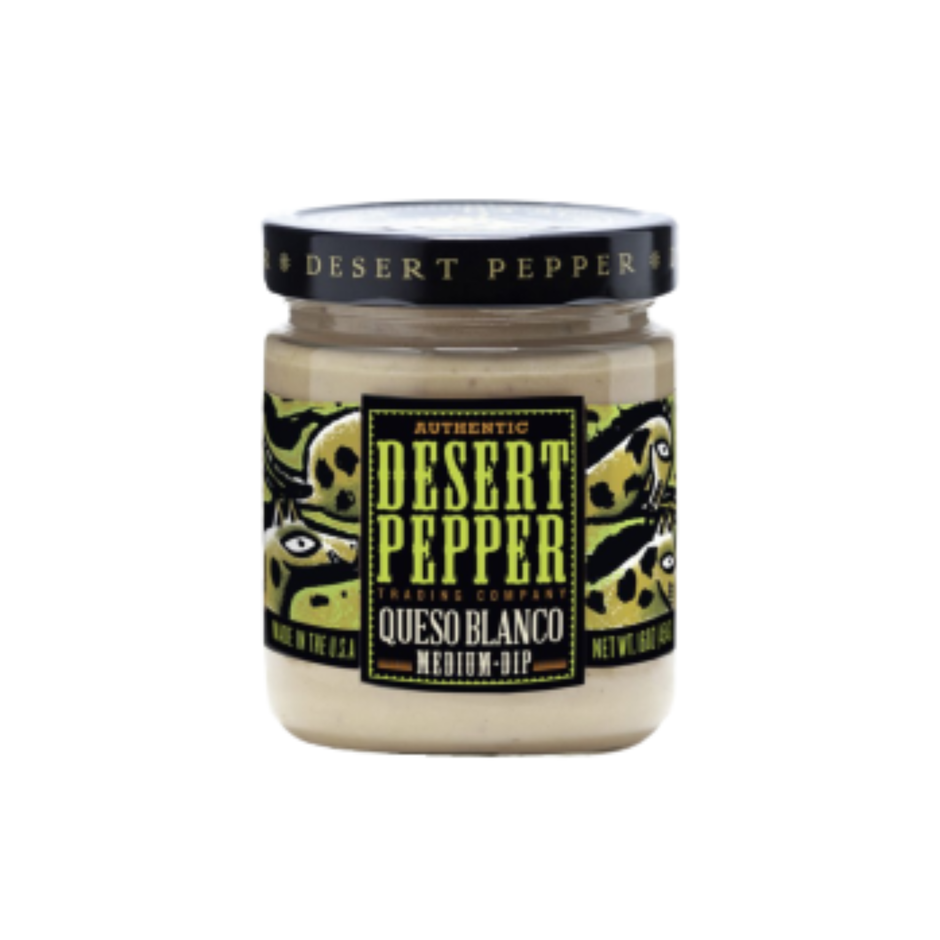 Queso Blanco Dip (Medium) 16 oz – Desert Pepper