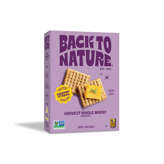 Harvest Whole Wheat Crackers 7 oz – Back to Nature