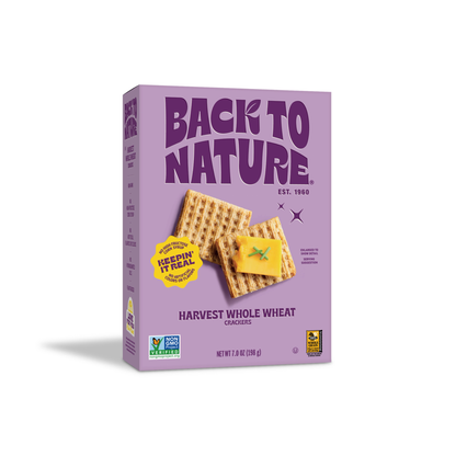 Harvest Whole Wheat Crackers 7 oz – Back to Nature