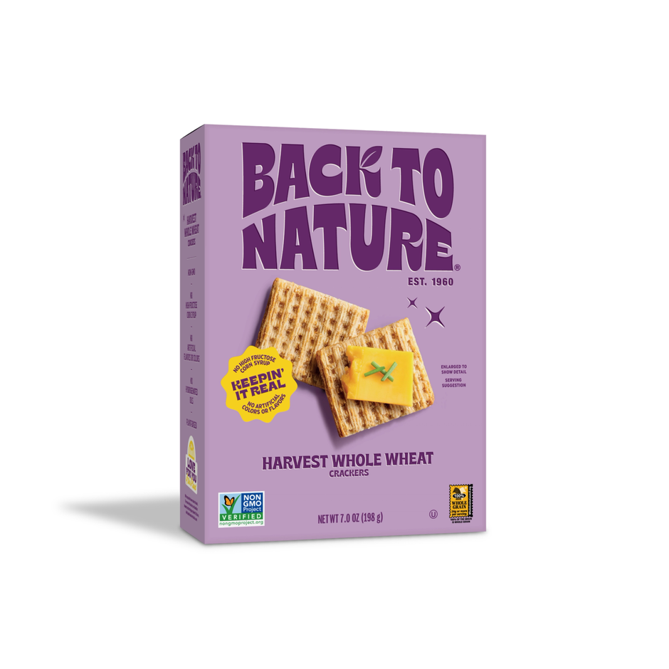 Harvest Whole Wheat Crackers 7 oz – Back to Nature