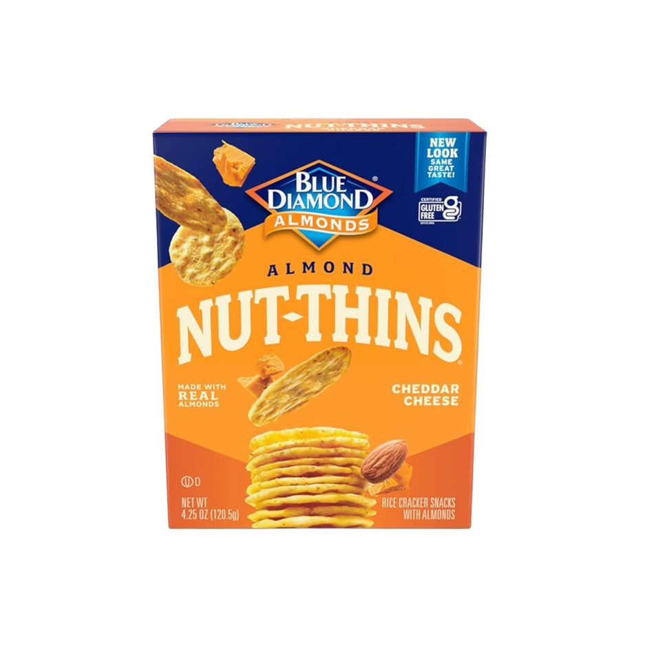 Nut-Thins Cheddar Cheese 4.25 oz – Blue Diamond Almonds