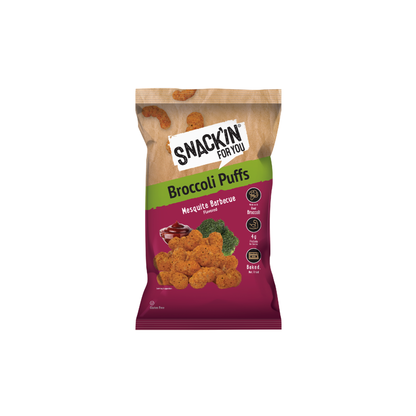Mesquite BBQ Broccoli Puff 4 oz – Snackin for you