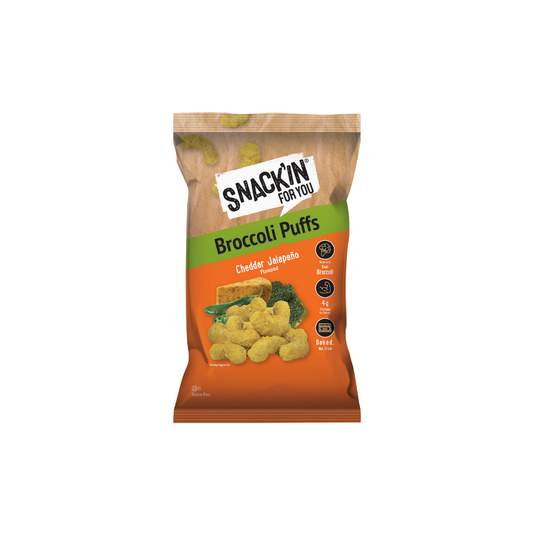 Cheddar Jalapeño Broccoli Puff 4 oz – Snackin for you