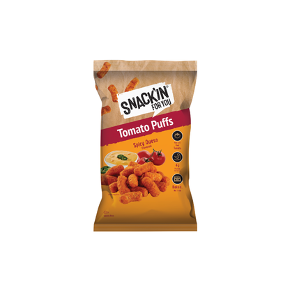 Spicy Queso Tomato Puff 4 oz – Snackin for you