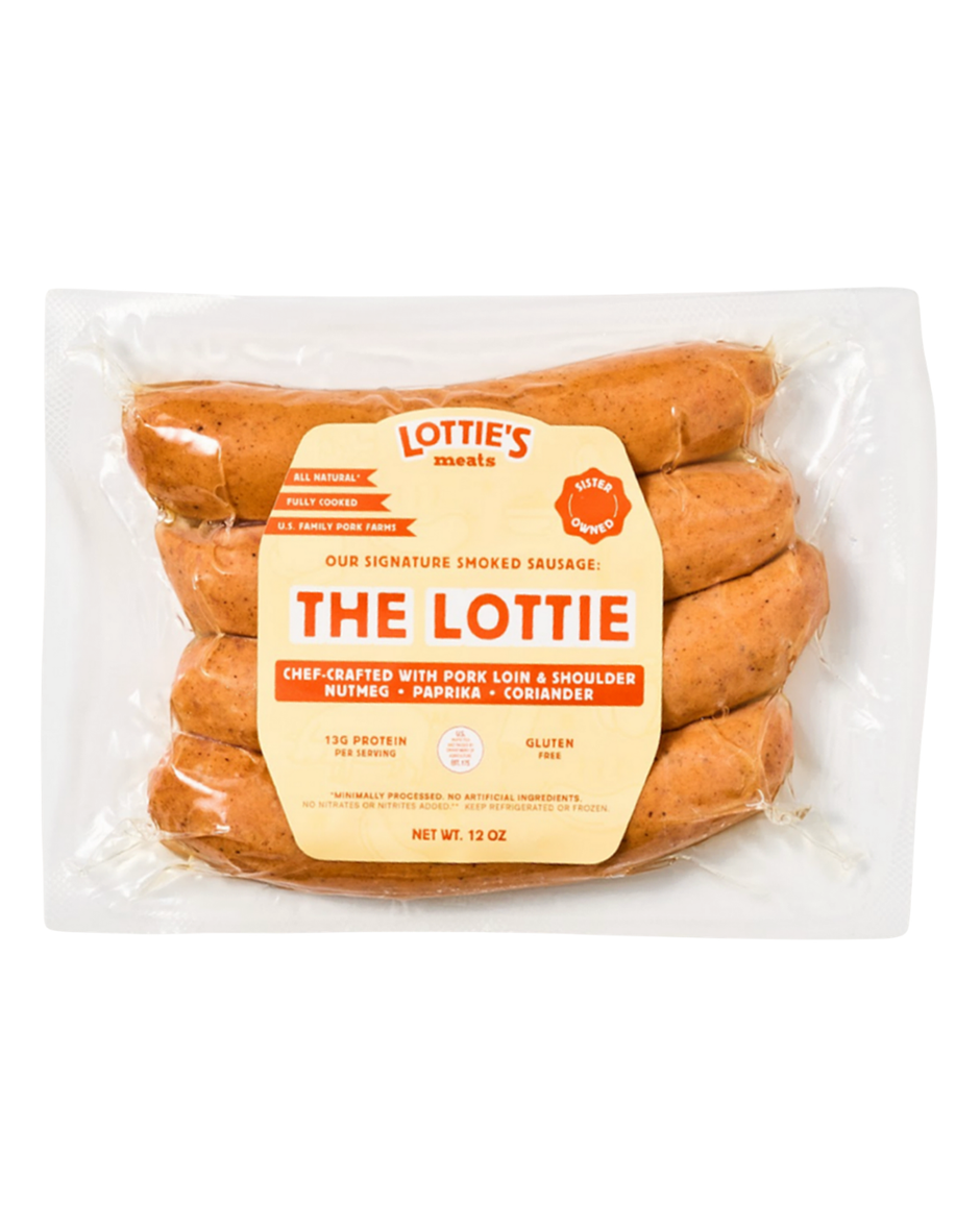 The Lottie Fully Cooked Pork Sausage 12 oz – Lotties Meats