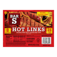 Hot Links Sausage 24 oz – Bar-S