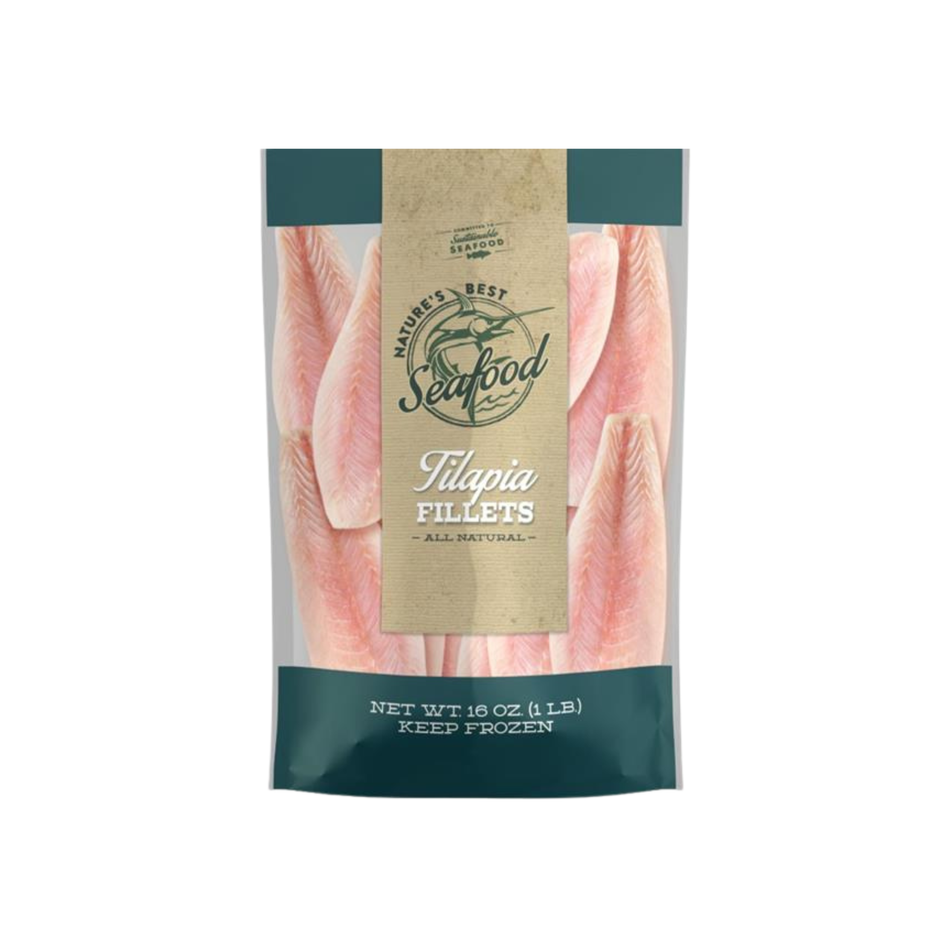 Tilapia Filets Frozen 16oz - Nature's Best