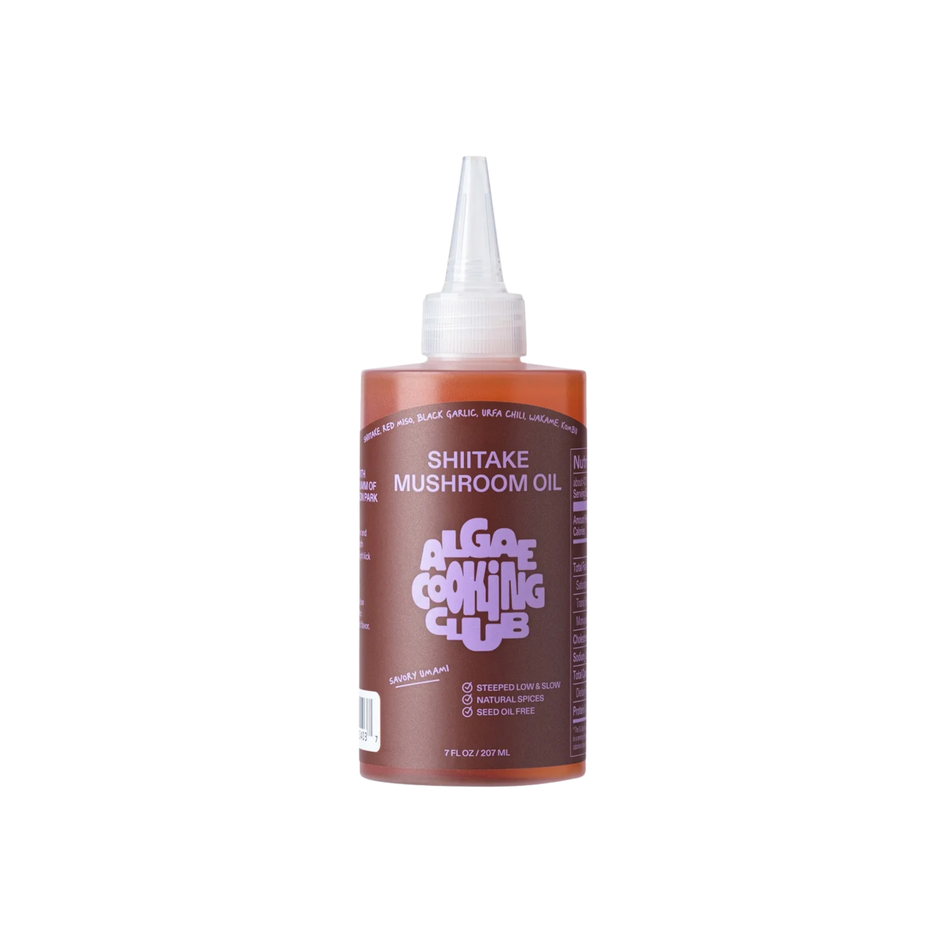 Spiced Algae Oil Shiitake Mushroom 7fl oz - Algae Cooking Club