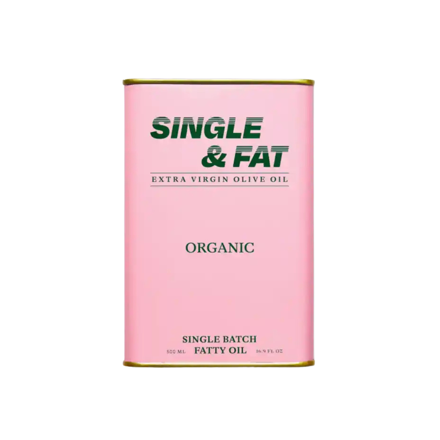 California Organic Extra Virgin Olive Oil 500 ml – Single & Fat