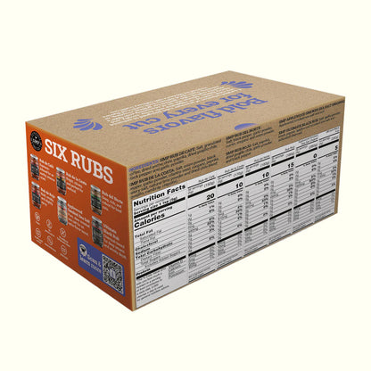 SMP Six Rubs Variety Pack  – SMP