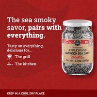 Applewood Smoked Sea Salt Jar 9.3 oz – SMP