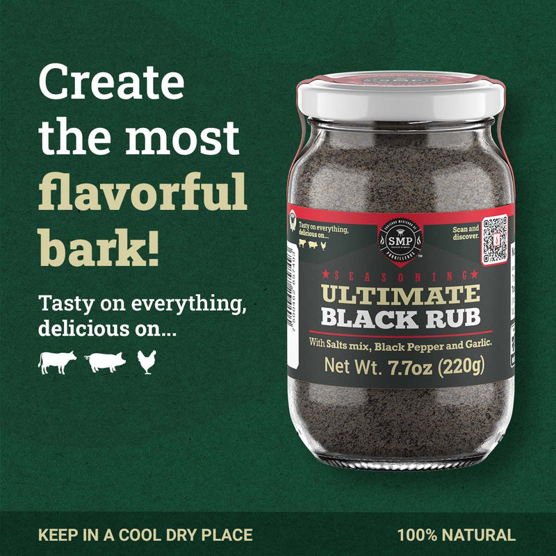 Ultimate Black Rub 7.7 oz – SMP