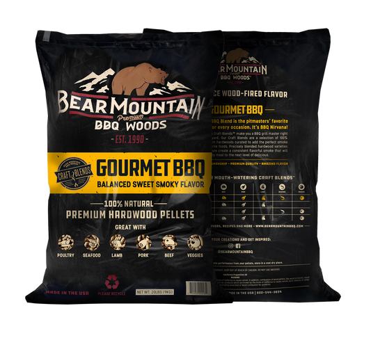 Bear Mountain Natural BBQ Gourmet Craft Blend BBQ Pellets | Bear Mountain | Grill House