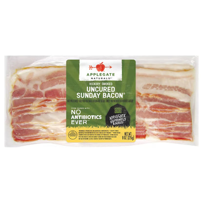 Uncured Sunday Bacon 8oz - Applegate Naturals