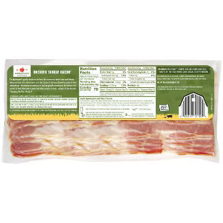 Uncured Sunday Bacon 8oz - Applegate Naturals