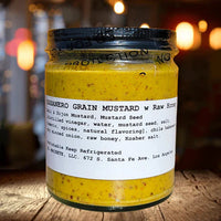 Habanero Honey Grain Mustard 12 oz – El Machete