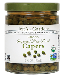Organic Capers – Jeff's Garden 6 oz