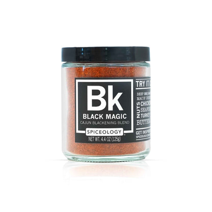 Black Magic Cajun Rub 11.95 oz – Spiceology