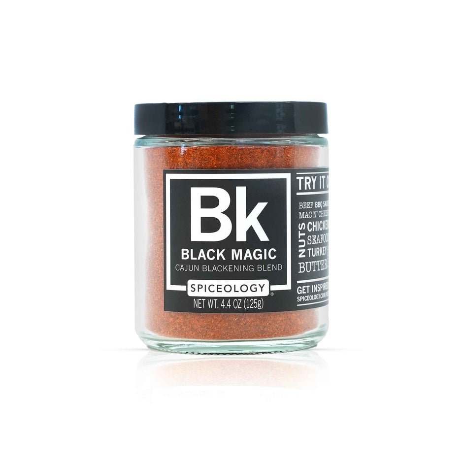 Black Magic Cajun Rub 11.95 oz – Spiceology