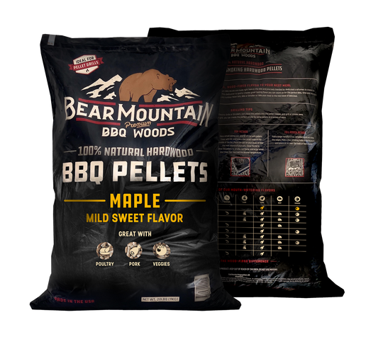Bear Mountain Natural Hardwood Cherry BBQ Smoker Pellets | Bear Mountain | Grill House