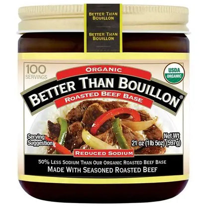 Certified Organic Roasted Beef Base 8oz - Better Than Bouillon