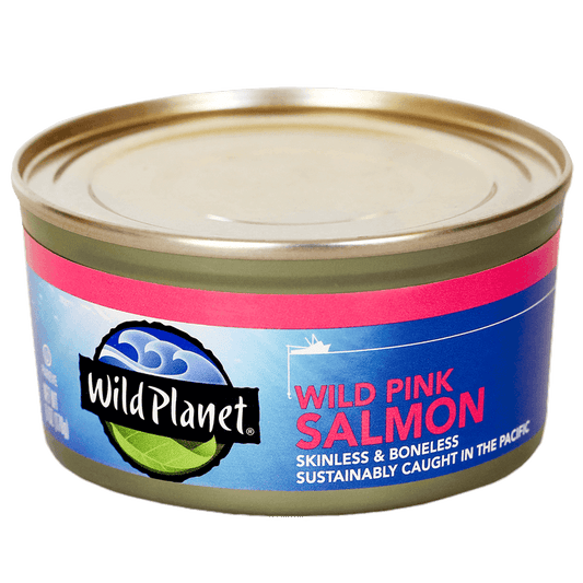 Wild Planet Alaska Wild Pink Salmon 6 Oz  | Wild Planet | Grill House