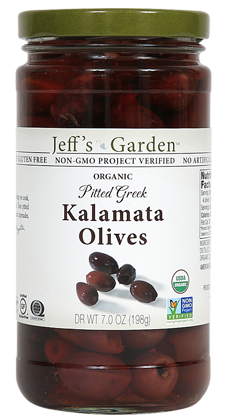 Kalamata Olives – Jeff's Garden 7 oz