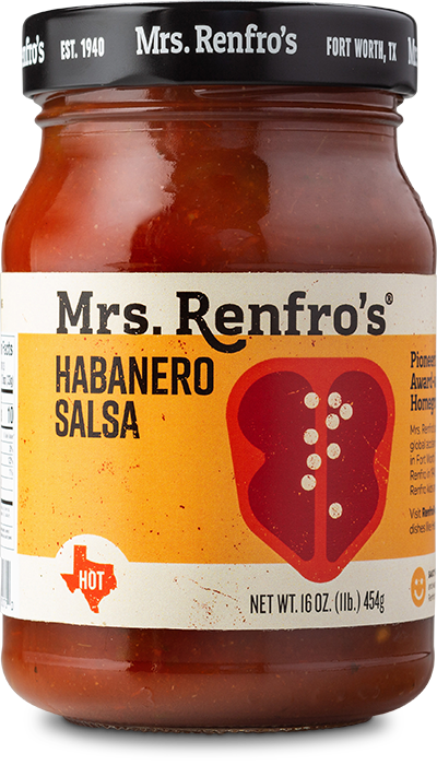 Habanero Salsa 16 oz – Mrs Renfro