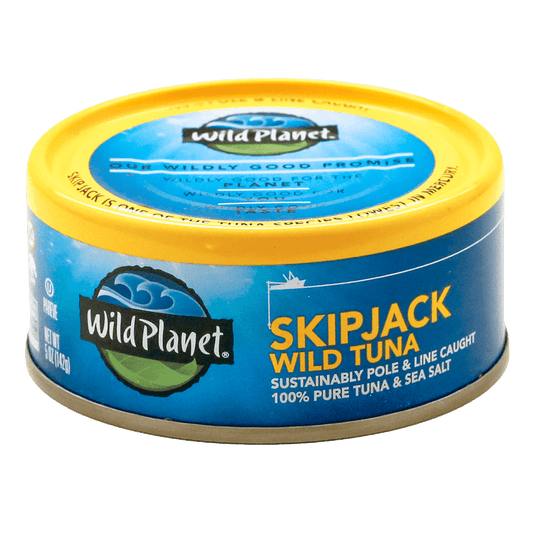 Wild Planet Skipjack Wild Can Tuna 5.4Oz  | Wild Planet | Grill House