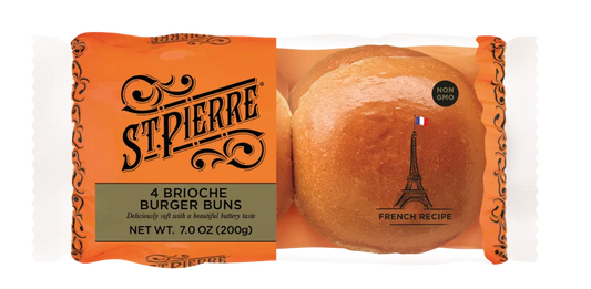 St Pierre Brioche Burger Buns  | St Pierre | Grill House