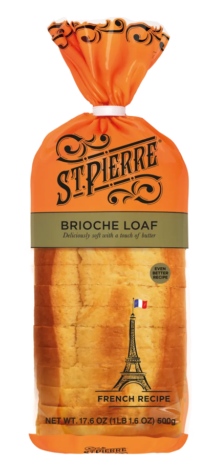 Brioche Loaf 17.6 oz – St Pierre