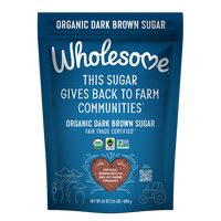 Dark Brown Sugar (Organic Fair Trade) 24 oz – Wholesome