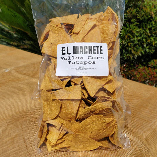 Yellow Corn Tortilla Chips 16 oz – El Machete