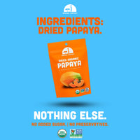 Organic Dried Papaya 6 oz – Mavuno Harvest Organics