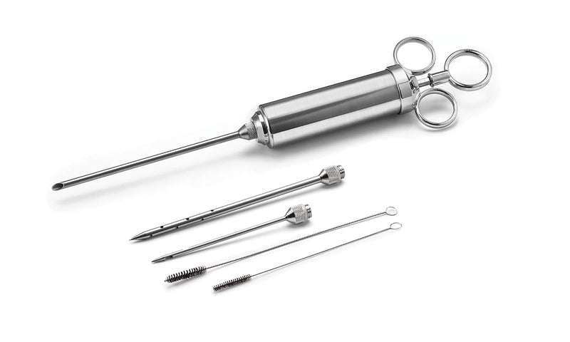 6 Piece Meat Injector Stainless Steel 10.5" x 7" - Outset