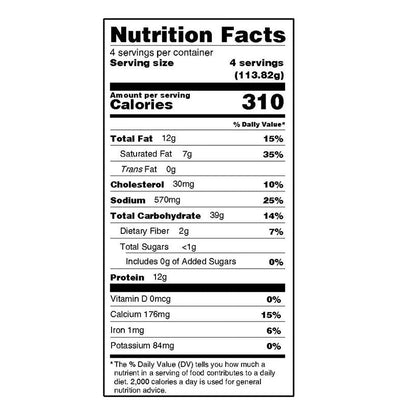 Black Garlic Burrata Cheese Frozen Pizza 15.3 oz - Katie's