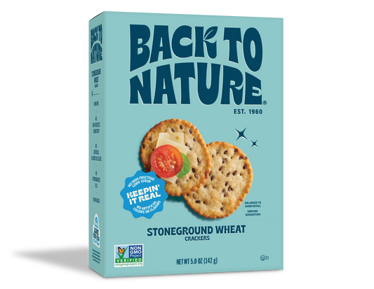 Back to Nature Stoneground Wheat Crackers | Back to Nature | Grill House