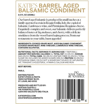 Balsamic Barrel Aged 8.5fl oz - Katie's