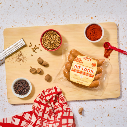 The Lottie Fully Cooked Pork Sausage 12 oz – Lotties Meats