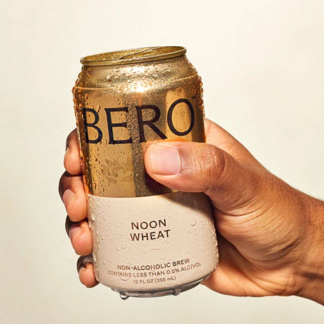 BERO Noon Wheat Beer - Premium Non Alcoholic Beer - 6pk
