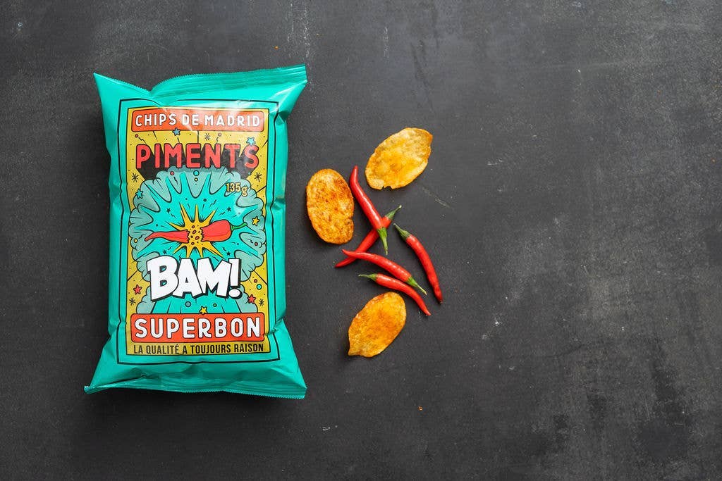 Pimento BBQ Chips 4.76 oz – Superbon Chips de Madrid